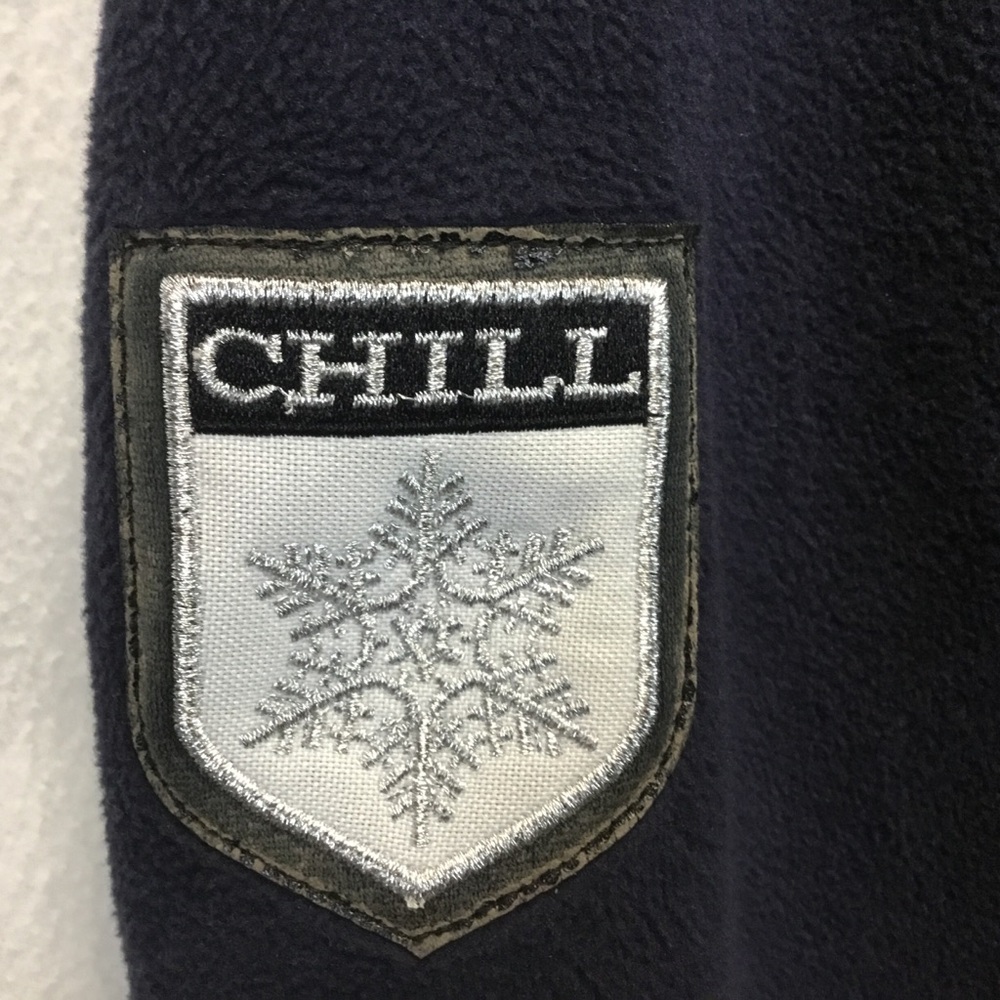 Alp N Rock Embroidered Zip Up Fleece Hoodie Snowflakes Chill Gorpcore Ski Size S - Picture 6 of 13
